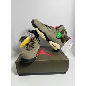 Size 11 - Jordan 6 Retro x Travis Scott Mid British Khaki